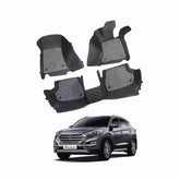 7D Floor Mats Black for Hyundai Tucson 2020 to 2021